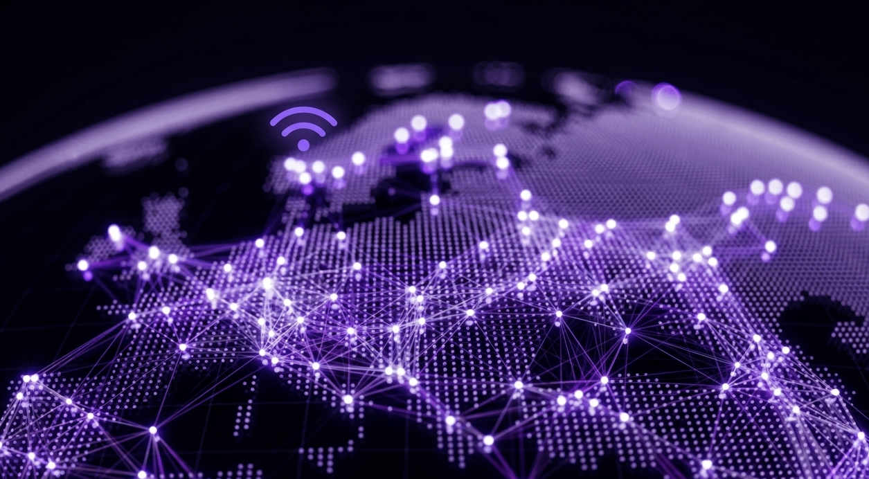 Global IoT Network Visualization